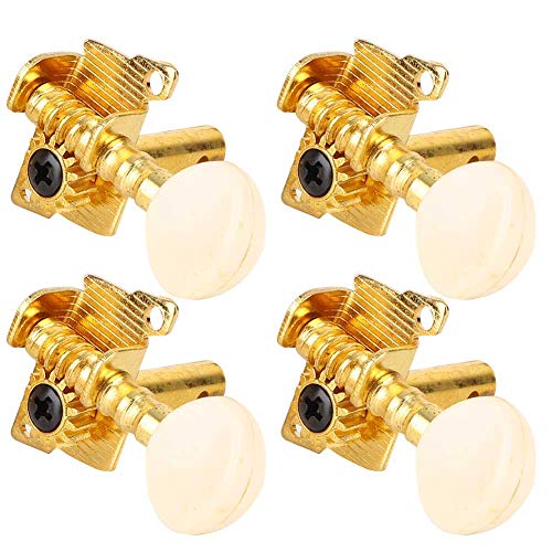 Pegs de ajuste fáceis de instalar, mas não fáceis de danificar Sintonizadores de ukulele de alto des