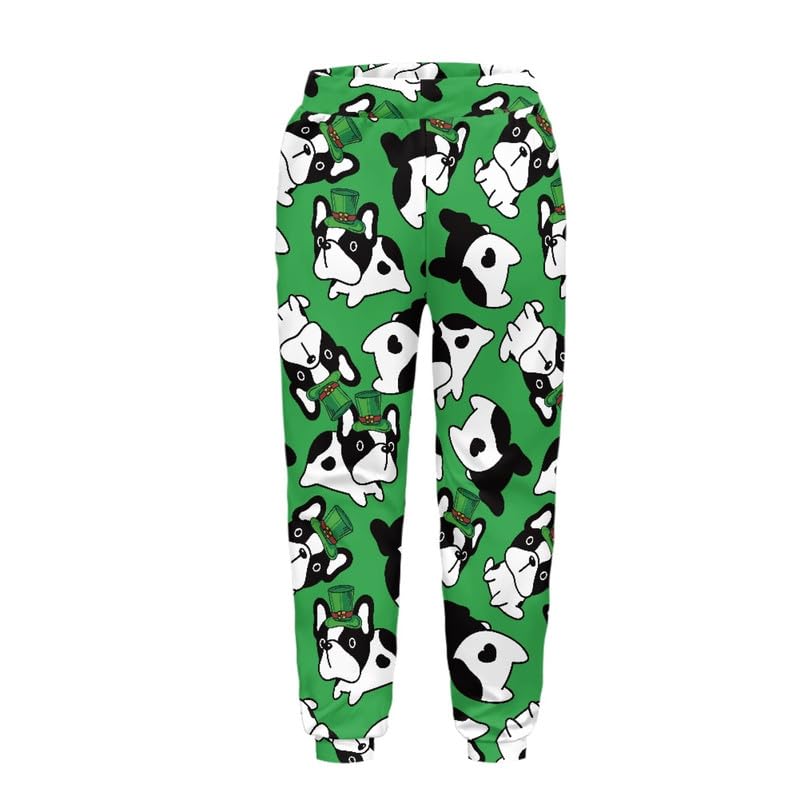 Sunflower Boys' Sweatpants, Kids Active Tricot Warm-Up Jogger Track Pants, Elastic Waist Running Trousers 4-15Y3