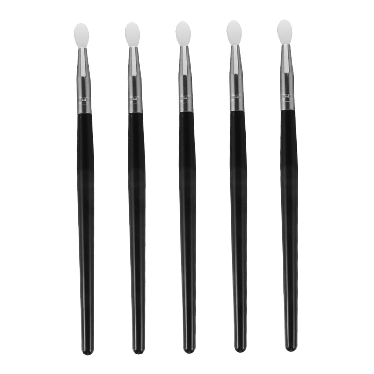 Mikinona Makeup Brush Collection 5pcs Silicone Lip Mask Brush Set Eye Makeup Brush Lipstick Applicator for Women