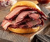 Burgers' Smokehouse Sliced Beef Brisket (Dry Rubbed (Seasoned) 12 oz. Trays, Two Trays)