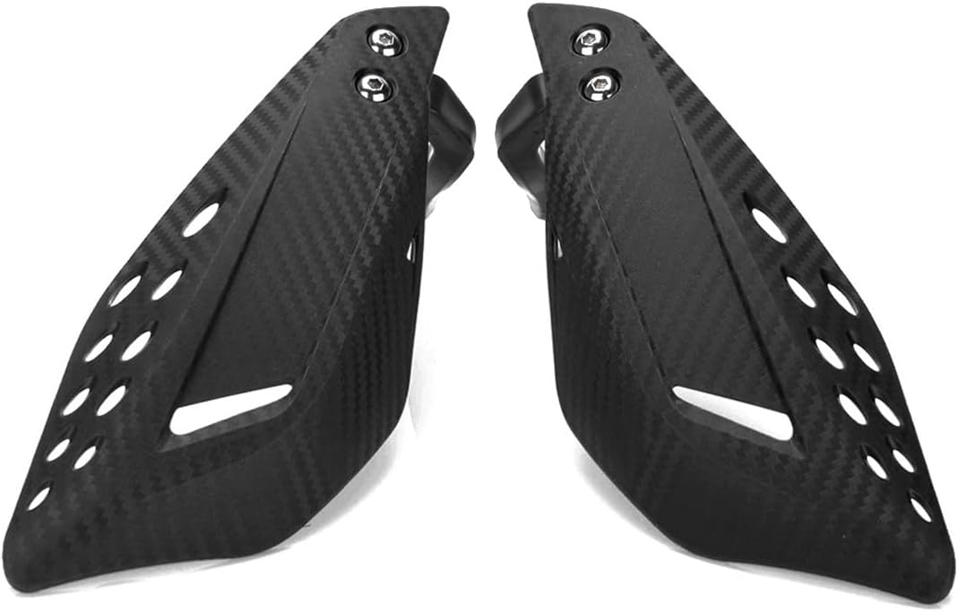 Motorcycle Handguards 7/8" 22mm Universal Hand Guards Black