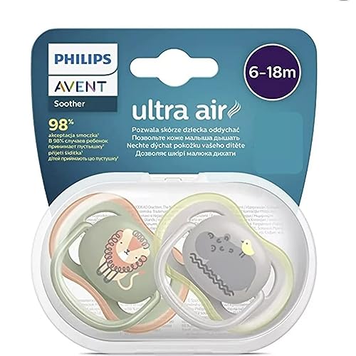 philips Avent Chupeta Ultra Air Dupla 6-18M Deco 085/17