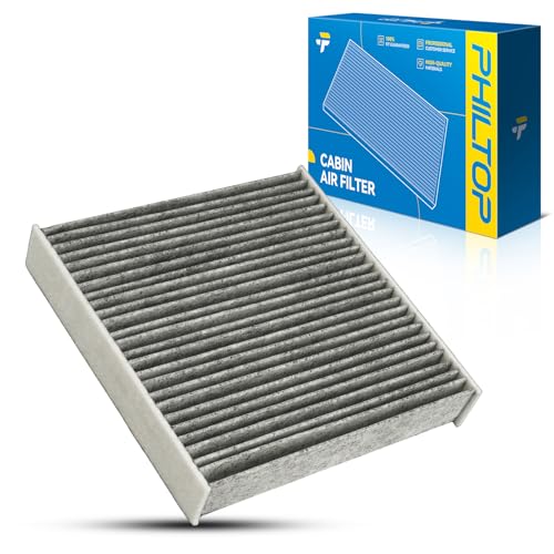 PHILTOP Cabin Air Filter,Replacement for CF12888, 2020-2024 Defender 110, 2021-2024 Discovery, 2021-2024 Defender 90, 2023-2024 Defender 130 with Activated Carbon Filter Up Dust Pollen Odor