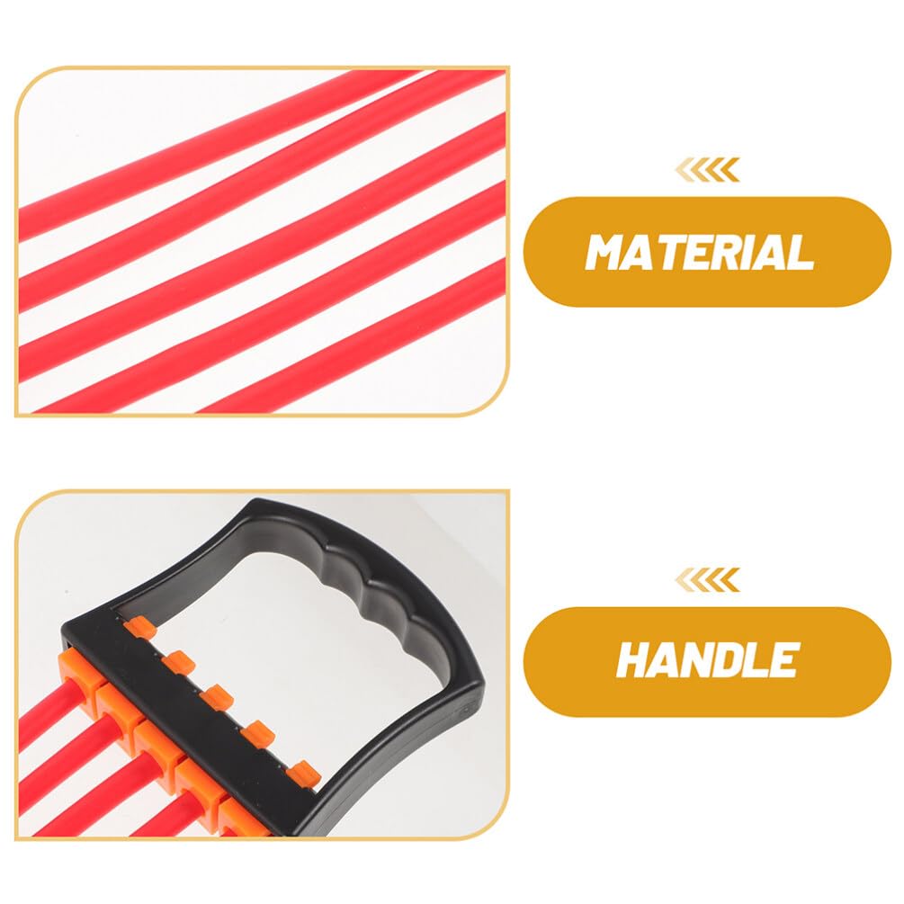 Fascia Elastica da Fitness 2 Pezzi in Tpe, Allenamento Muscolare | Struttura Stabile e Portatile, per Lavoro e Movimento, Accessorio Multiuso per Esercizi di Resistenza