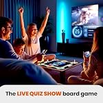 Outsmarted Live Quiz Show Interactive Board Game - Ultimate, Ages 8+ | For Kids, Teens & Adults, Interactive Family Trivia Game, 2-24 Players, 10,000+ Questions + 10 Bonus Question Packs