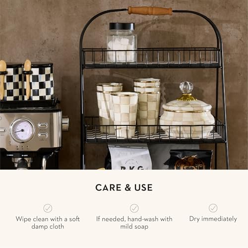 Mackenziechildsenamelsquashedpotcuteenameledcontainerwithlid20ouncesbrownandwhitemochacheck Urban Country Home Decor Mackenzie childs enamel squashed pot cute enameled container with lid 20 ounces brown and white mocha check urban country home decor