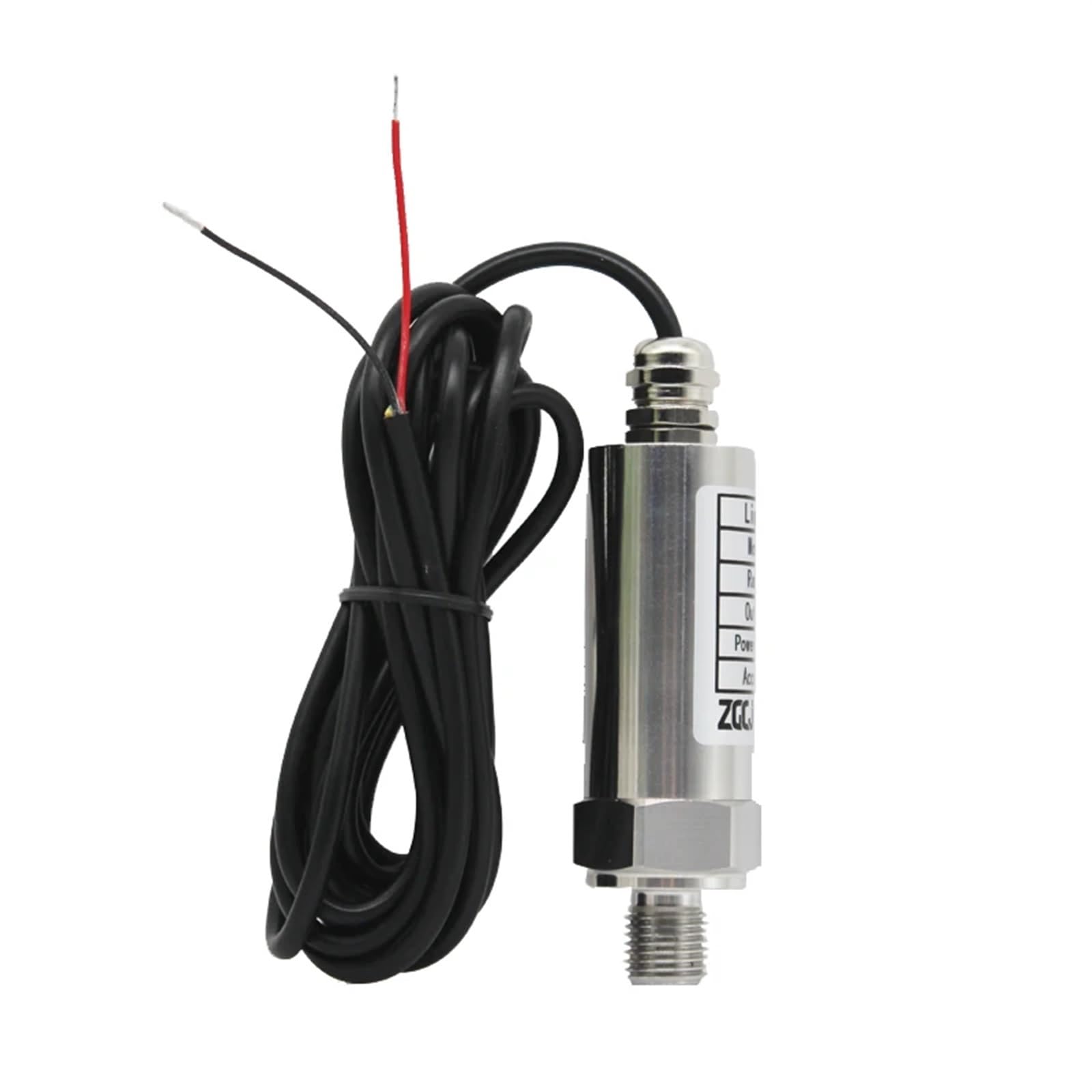 Transductor transmisor de Profundidad con Sensor de Nivel de líquido, Salida de 4-20ma, 1m, 2m, 3 metres(0-5M 5m Cable)