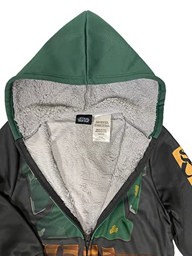 STAR WARS The Book of Boba Fett Little Boys Sherpa Fleece Hoodie4