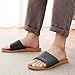 Hwayslon Fashion Unisex Linen Summer Skidproof Indoor Slippers (7.5-8 (Men), Gray (Men), numeric_7_point_5)