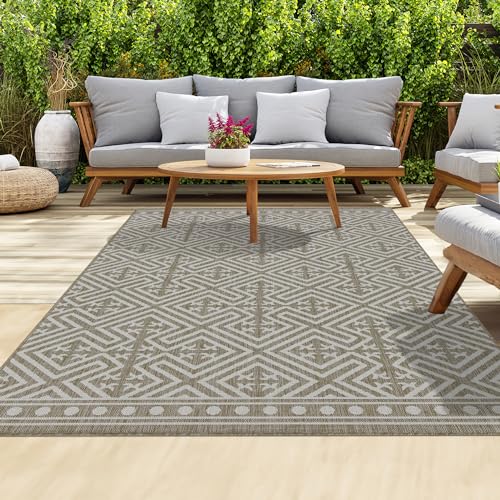 homeart Outdoor Rugs | Easy-Cleaning Indoor & Outdoor Area Rugs for Porch, Deck, Balcony, Garden,...