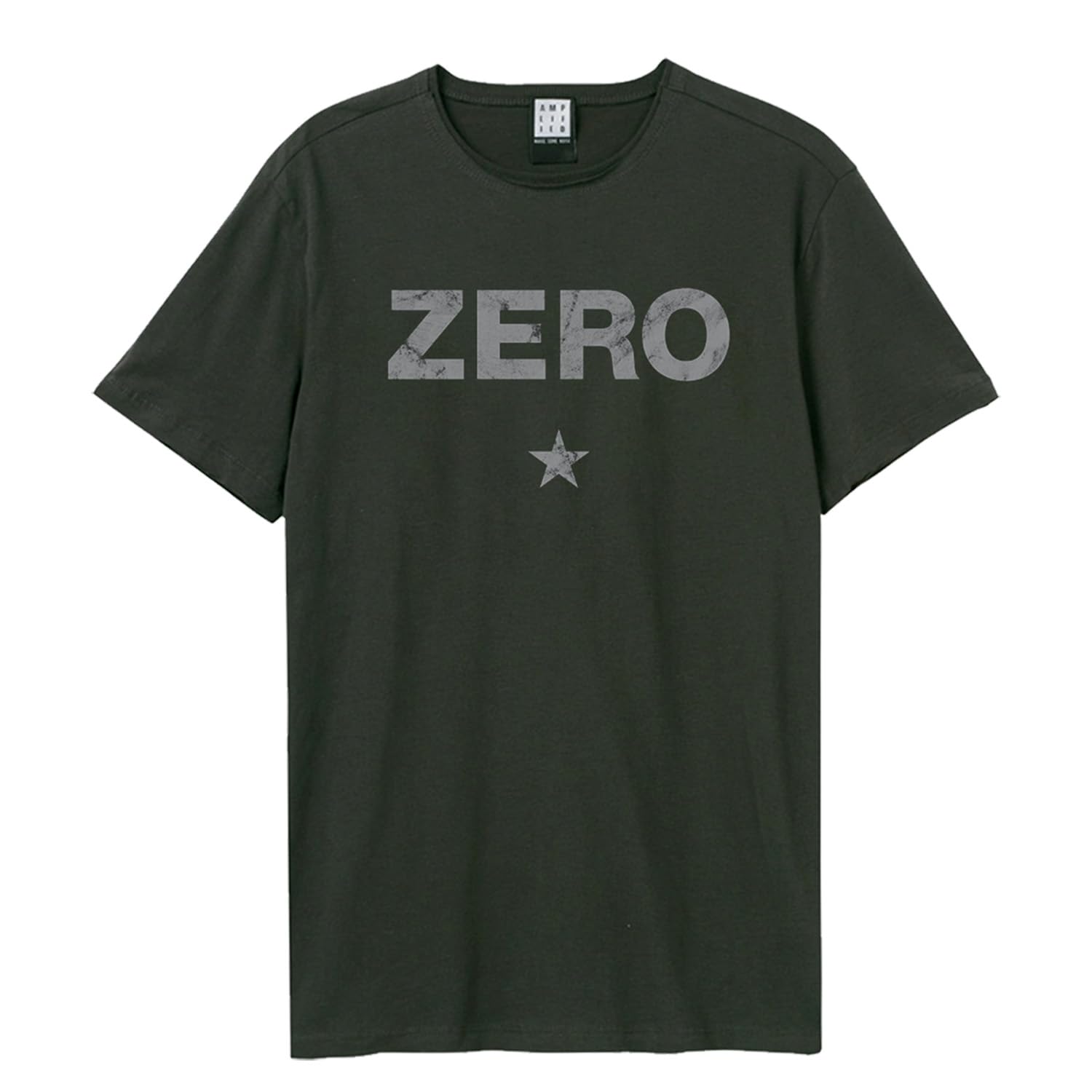 Amplified Zero The Smashing Pumpkins Vintage Graphic T-Shirt Charcoal M