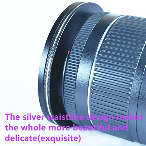 49Mm 52Mm 55Mm 58Mm 62Mm 67Mm 72Mm 77Mm 82Mm Lens Filter Step Up Adapter Ring(49Mm To 52Mm) #TOP5