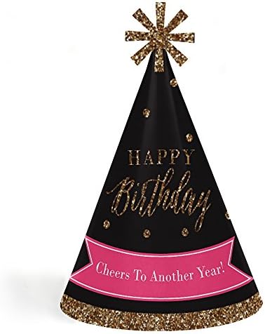 Cone Happy Birthday Party Hats for Kids 