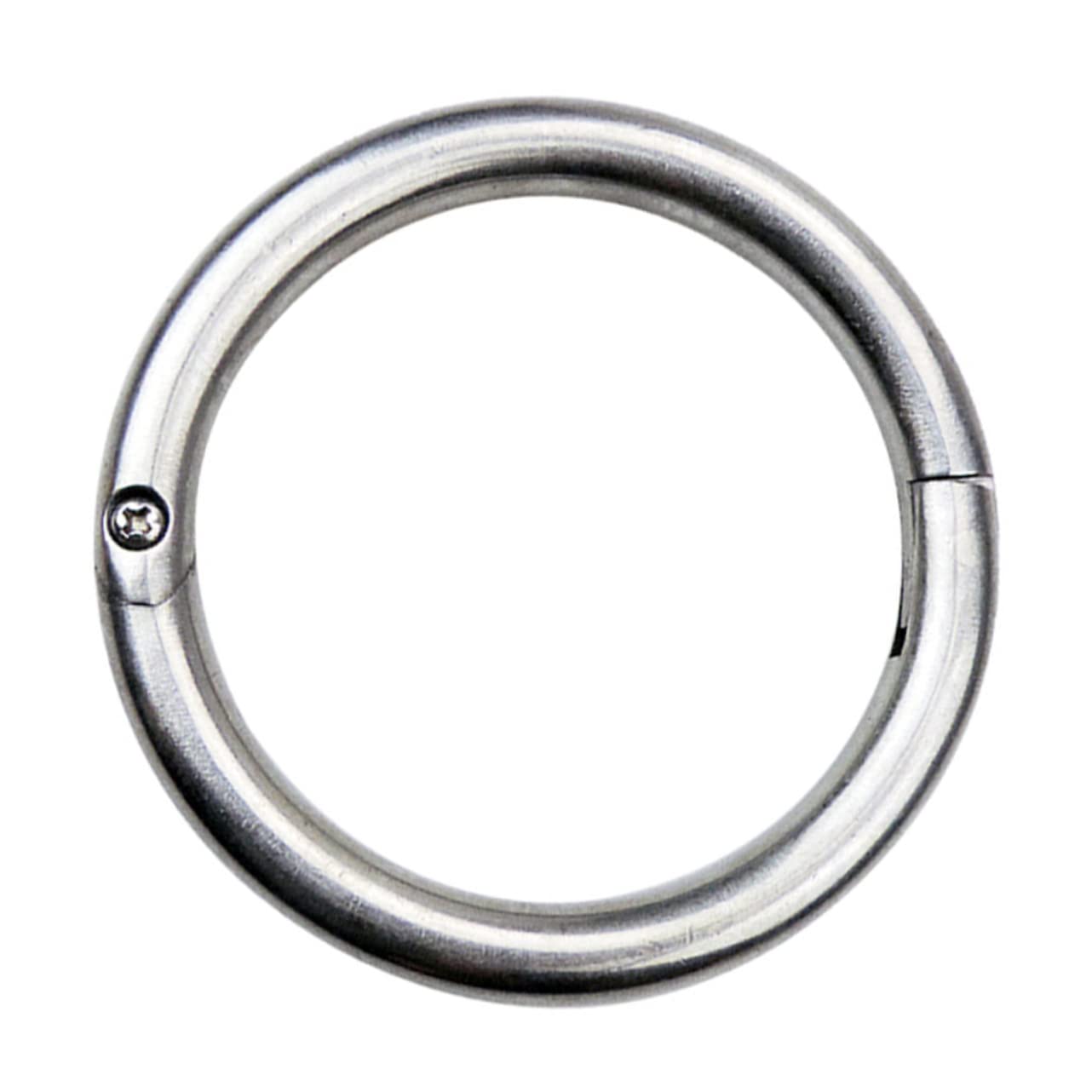 BESPORTBLE 1pc Bull Nose Ring Cow Traction Nose Circle Nose Ring for Cattle Livestock Traction Ring Calf Weaner Ring Piercing Tools Calf Nose Ring Medium Stainless Steel Instrument