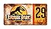Jurassic World | # 29 | Metal Stamped License Plate