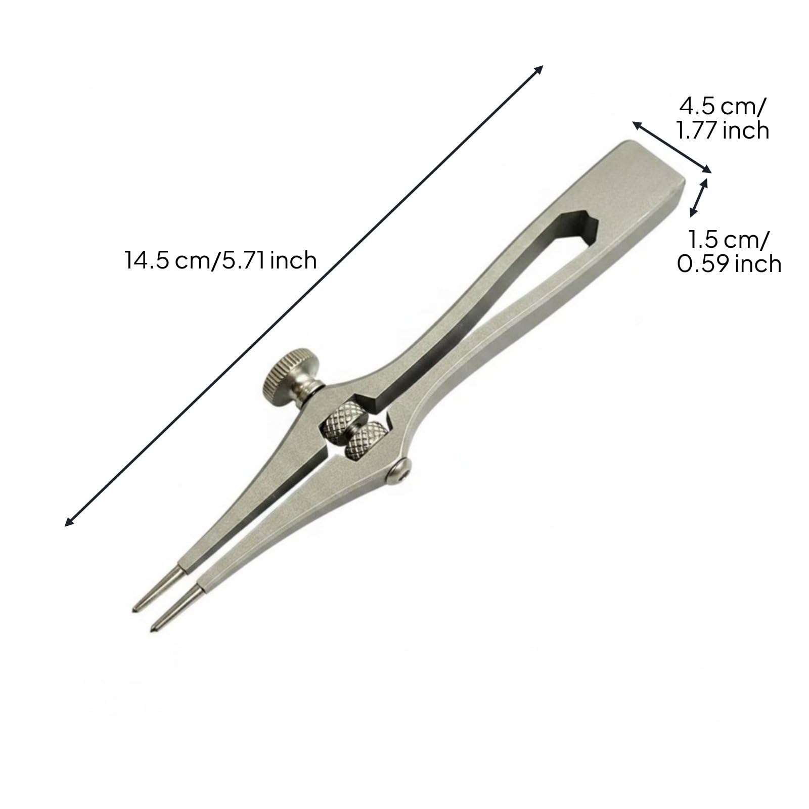 Colcolo Perforador Ajustable para Cuero Herramienta de Costura Manual Sacabocados para Puntadas Marcador de Costuras Filo Resistente al Desgaste y Espaciado, Cincel De Diamante