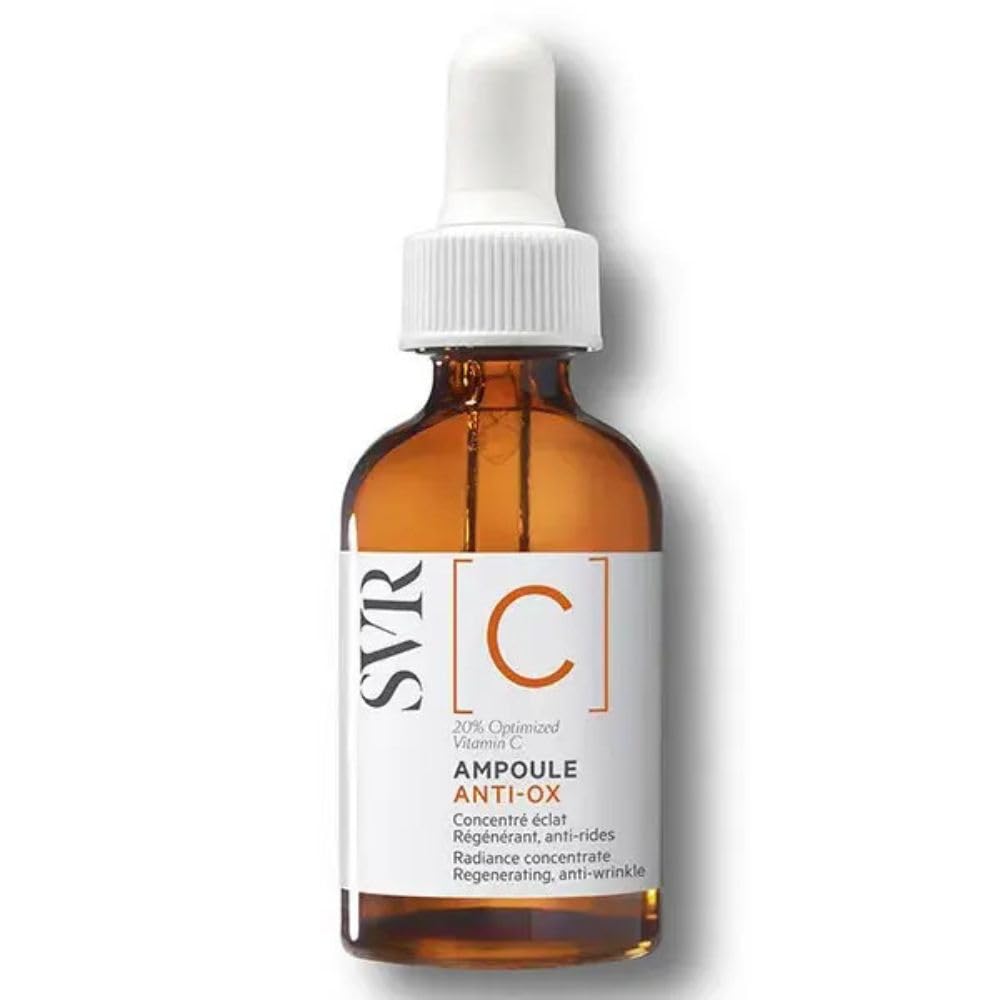 SVR – Ampoule [C] Anti-Ox – Sérum Éclat Antioxydant – Illumine, lisse et unifie le teint...