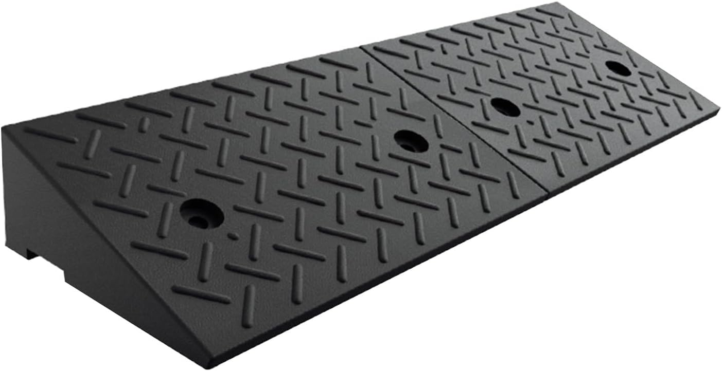 Special ramps for bicycle garages, outdoor portable ramps along the road, special ramps for cars, durable, strong load-bearing, screw delivery, suitable for garages, steps, roads, hospitals, schools (