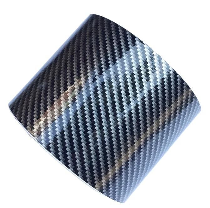 Autofolie 4D Carbon Fiber Vinyl Film Auto Styling Wrapping Blatt Rolle Autos DIY Haube Dach Aufkleber Zubehör(2D,50cm x 300cm)