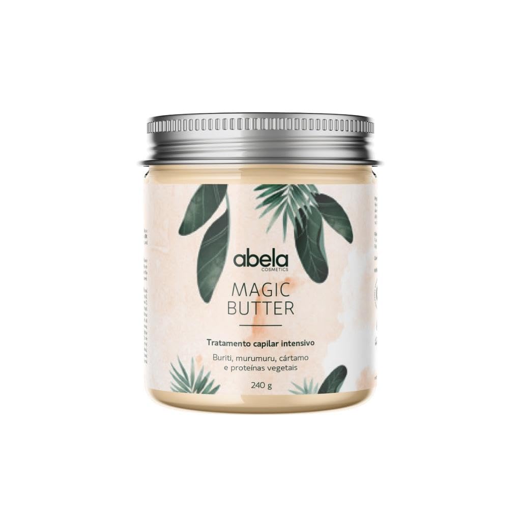 Abela Cosmetics Magic Butter Intensive Hair Mask 240g – Deep Repair Moisturizing Treatment for Curly & Coily Hair Intensive Repair for Dry Damaged Hair