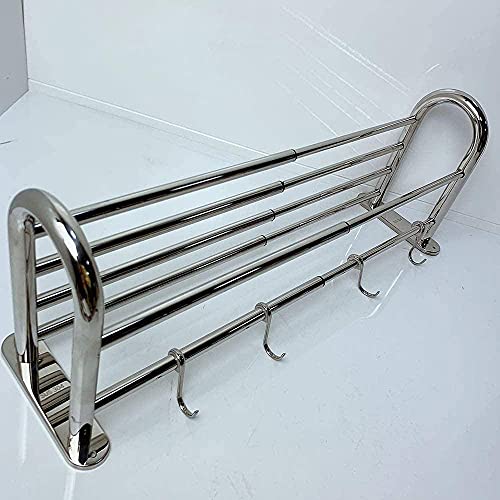 Porte-serviettes extensible de salle de bain pour optimiser les petits espaces - 4