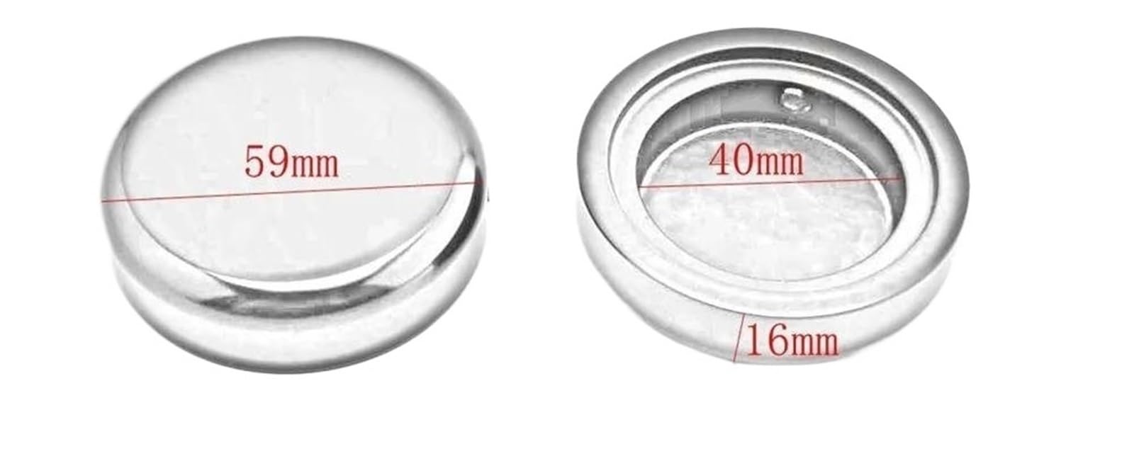 Tappo Benzina Moto TAPPI FORCELLA SUPERIORI NERI Cromati Per HARLEY Per SOFTAIL Per STREET BOB Per Breakout FXSB FXBB Modello(Chrome)