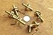 JWL HAWNKOA PRODUCTS Solid Brass Cane Connectors Couplers 3/8