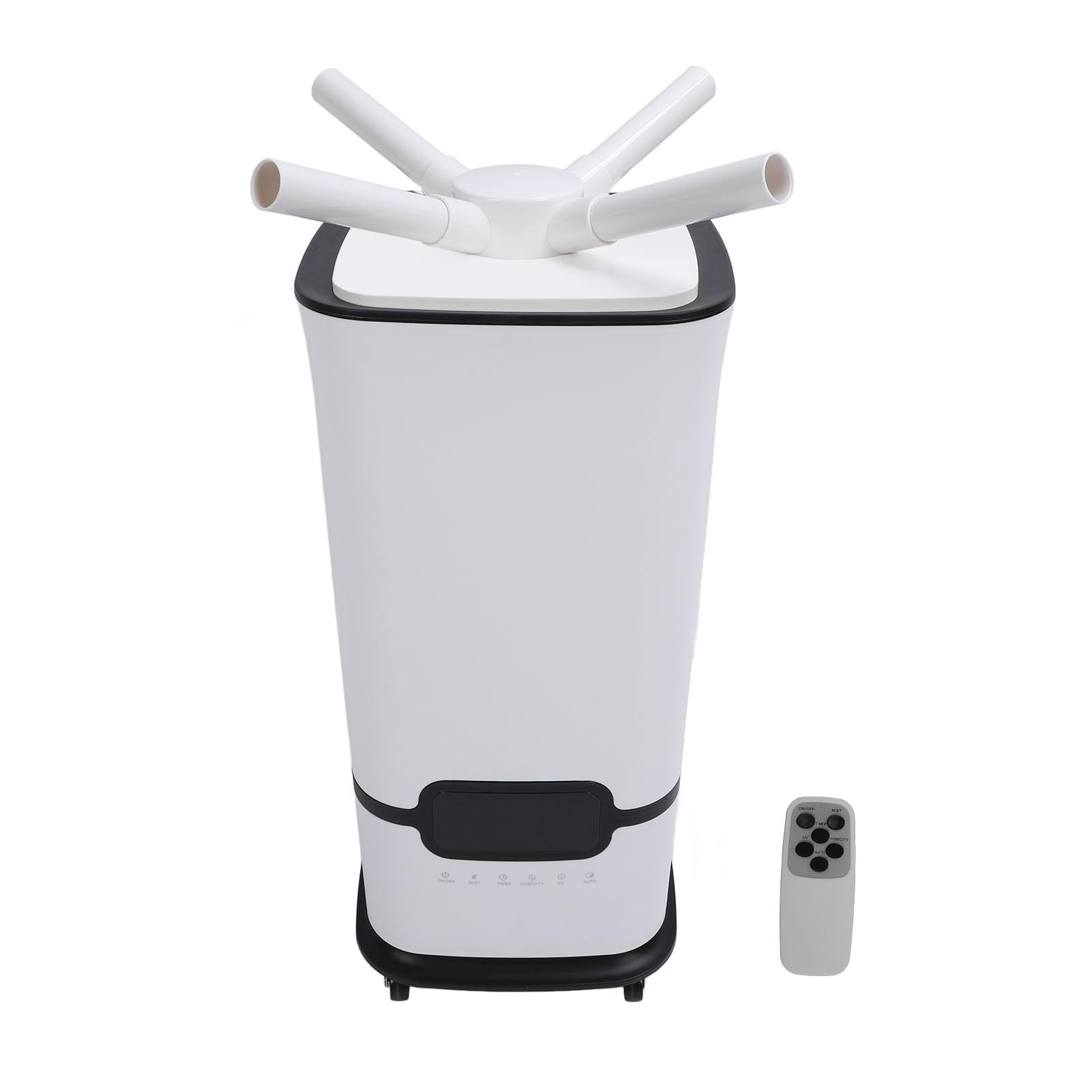 Humidificador Industrial, Humidificador para Todo el Hogar con Tapa Abatible de Sincronización Inteligente 100-240 V para Almacén (Enchufe de la UE)