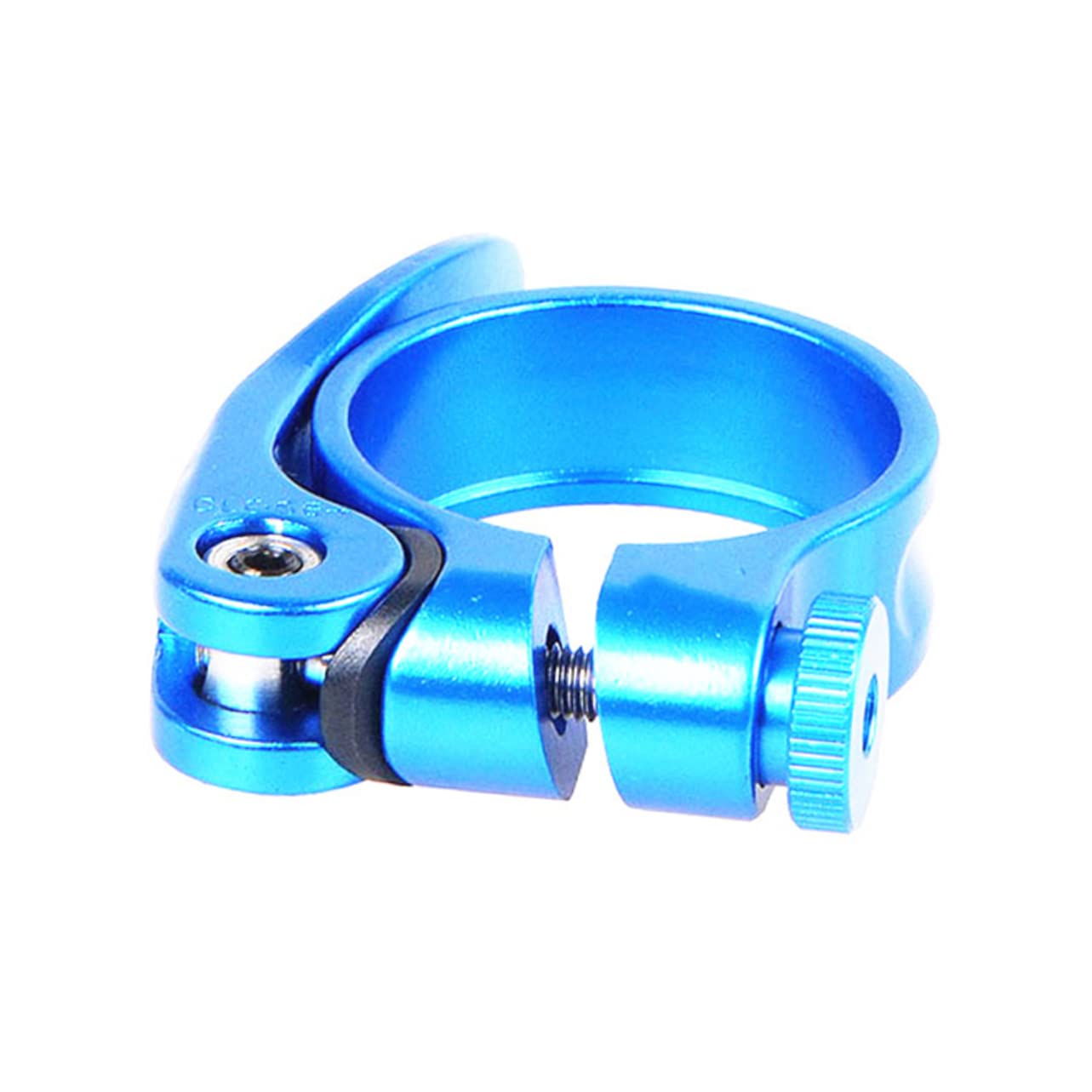 BCOATH Cycling Bike Quick Release Seatpost Clamp Durable Lightweight Easy Installation for Mountain Bikes Blue