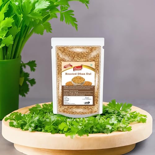 Image of Desire Roasted Dhana Dal (Roasted Split Coriander Seeds) 200 Gram