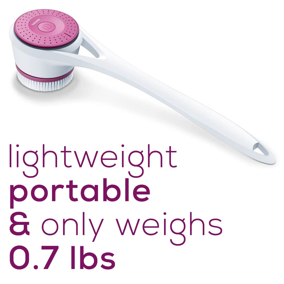 Buy Beurer FC25 Body Scrubber, Electric Spin Body Brush & Back Brush