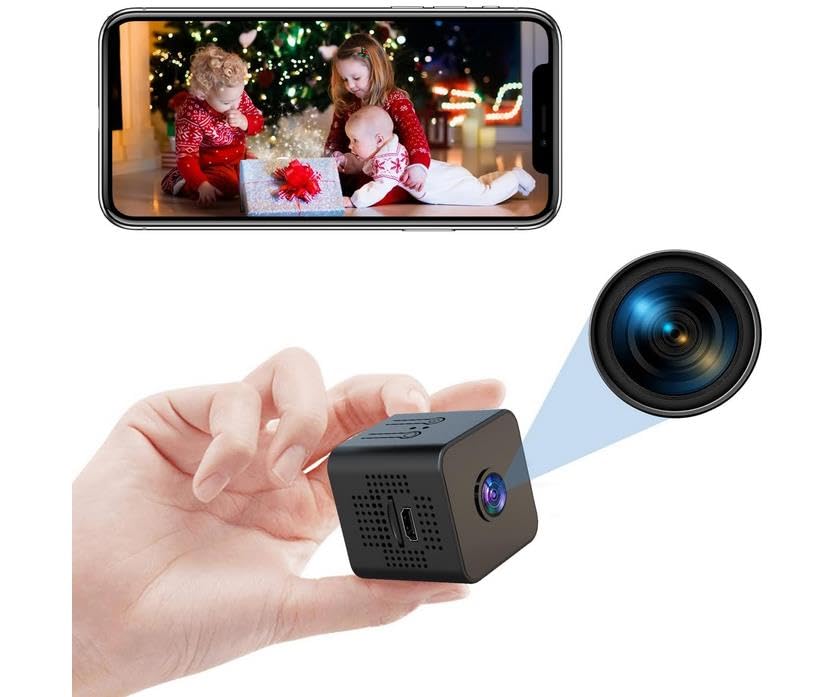 1080P Hidden Camera Spy Camera Nanny Cam Best Mini Camera WiFi Wireless Camera with Live Video Recorder Night