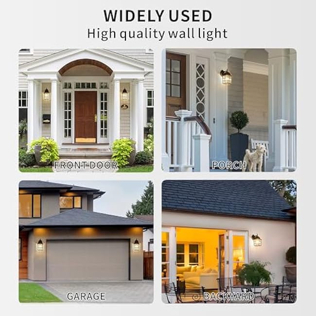 Outdoor Wall Light Fixtures Exterior Sconce Lights Outdoor Wall Lantern Black