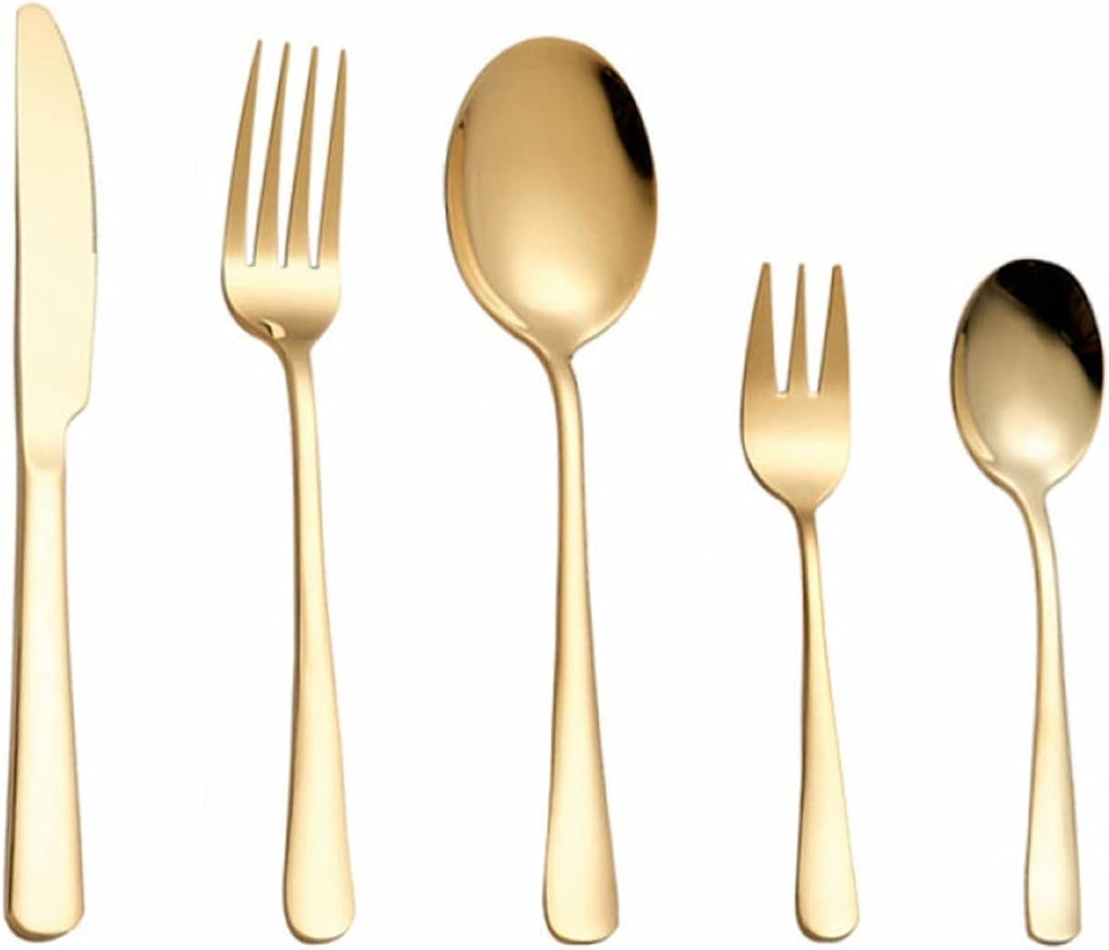 Flatware Sets Full Tableware Stainless Steel Cutlery Dinner Set Complete Gold Cutlery Set Fork Spoons Knives Golden Dinnerware Set Dropshiping Stainle