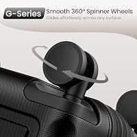 SHOWKOO G-Series Luggage set 3pcs, 100% PC Durable Hardshell Suitcase — image 2