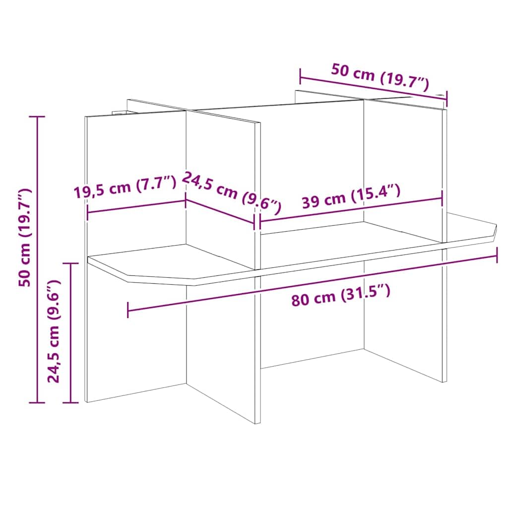 Base de terrario marrón OSB 80 x 50 x 50 cm, base independiente para reptiles barbudo, serpiente, gecko, camaleón, con marco de madera resistente, mate, ideal para vivario, paludarium
