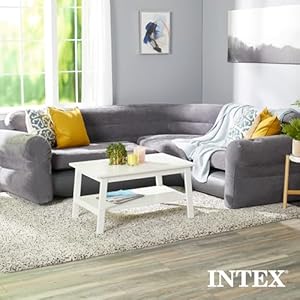 Intex Inflatable Couch Sectional, Gray & Intex Inflatable Couch Sectional, Beige Intex Inflatable Couch Sectional Gray Intex Inflatable Couch Sectional Beige