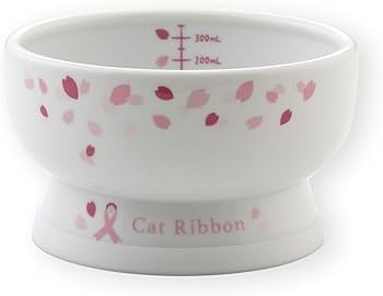 Amazon | 猫用 脚付ウォーターボウル レギュラー Sakura Cat