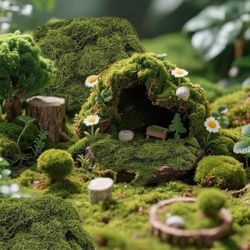 Fausse mousse pour d'intérieur étanche et mousse décorative maison