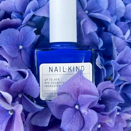 NAILKIND Blue Nail Polish - Ink Me - High-Gloss Nail Varnish - Vegan Nail Lacquer + Peta Certified + Cruelty Free - Quick Drying & Long Lasting - Chip Resistant Manicure - 8ml - Image 7