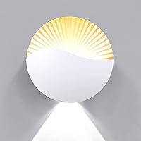 Vista 1 de XEYOU Aplique de pared moderno de 12 W, lámpara de pared LED impermeable IP65 de aluminio para interiores, montaje en pared, lámpara LED