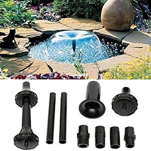 9 stks / set Fontein Pomp Nozzle Kit Tuin Zwembad Vijver Outdoor Fontein Waterval multifunctionele Plastic Nozzles…