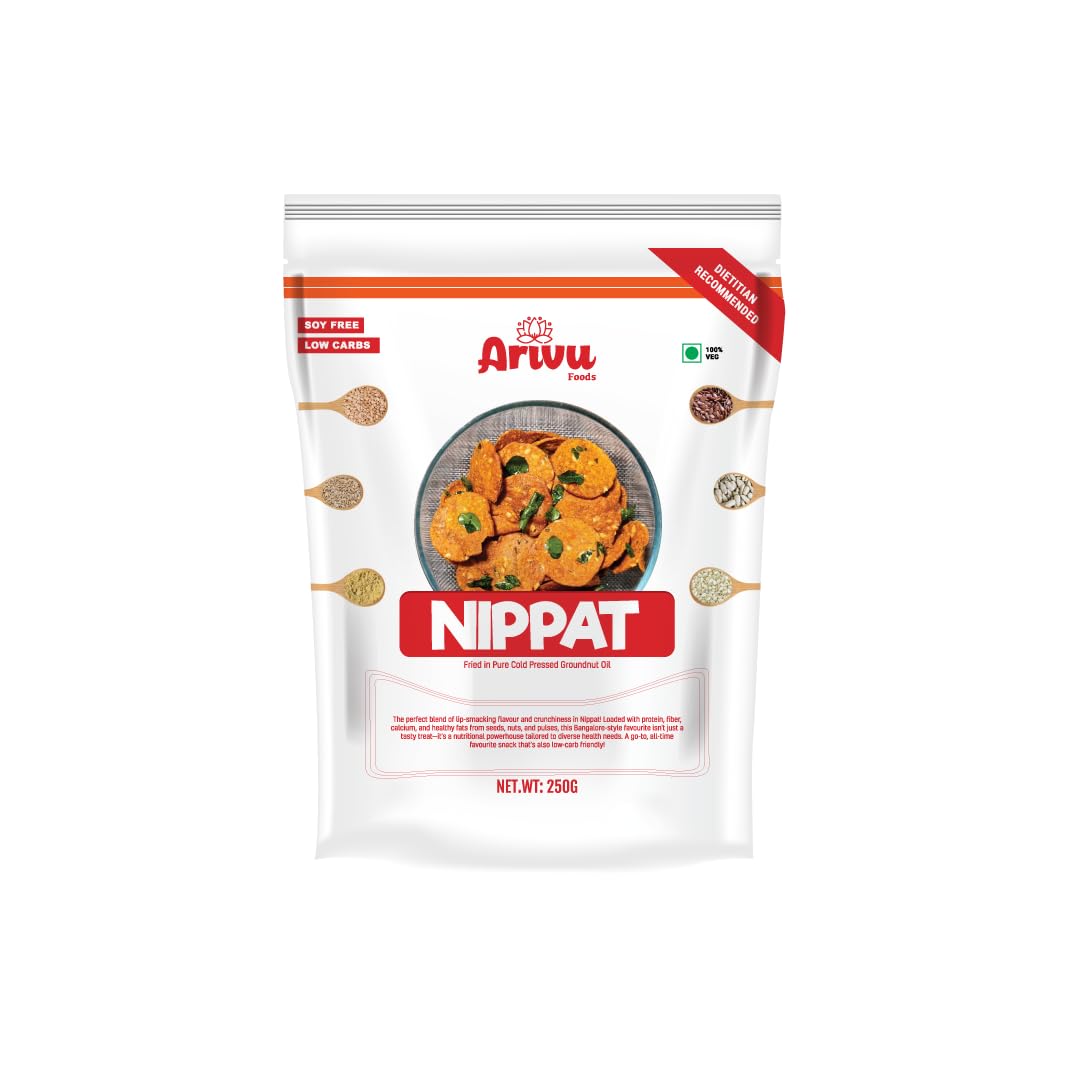 Arivu Foods Multiseed Nippat Snack: A Delicious Seed Blend Health And Taste Its Unique Blend Of Seeds Crunch And A Burst Of Nutty Flavor Of Healthy Fats, Vitamins, And Minerals - 250G" (B0D41ZCMQW) Amazon Price History, Amazon Price Tracker