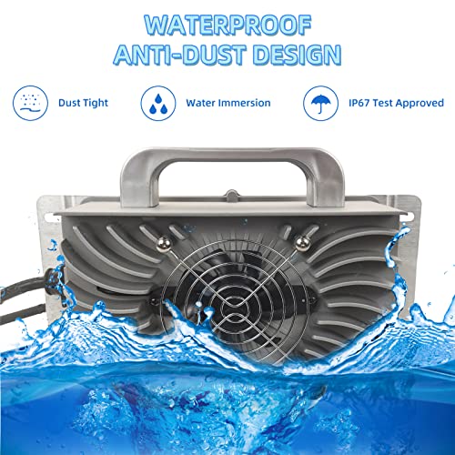 Image of 36V 18AMP EZGO TXT Golf Cart Waterproof Battery Charger for 36 Volt Golf Carts