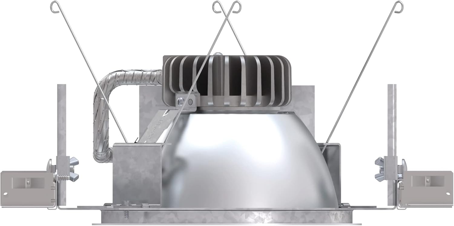 6'' Silver LED Dimmable Recessed Lighting Kit
