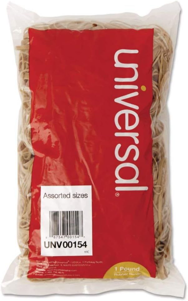 UNV00133 - Gauge : 1/32 - Universal Rubber Bands - Pack of 630