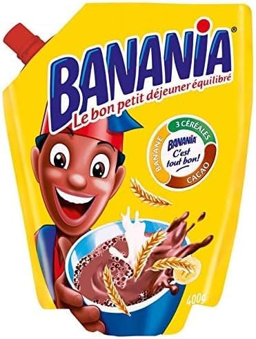 BANANIA - Chocolat En Poudre 400G - Lot De 4