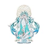 Art by 米山舞 (C) Crypton Future Media, INC. piapro.net サイズ:約W17.2cm*H20cm 素材:アクリル、油 掲載の写真は実際の商品とは多少異なる場合があります。