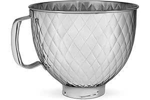 KitchenAid 5QT Stainless Steel Replacement Bowl for Tilt-Head Stand Mixers