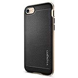 Spigen Neo Hybrid iPhone 7 Case with Flexible Inner Protection and Reinforced Hard Bumper Frame for iPhone 7 2016 - Champagne Gold
